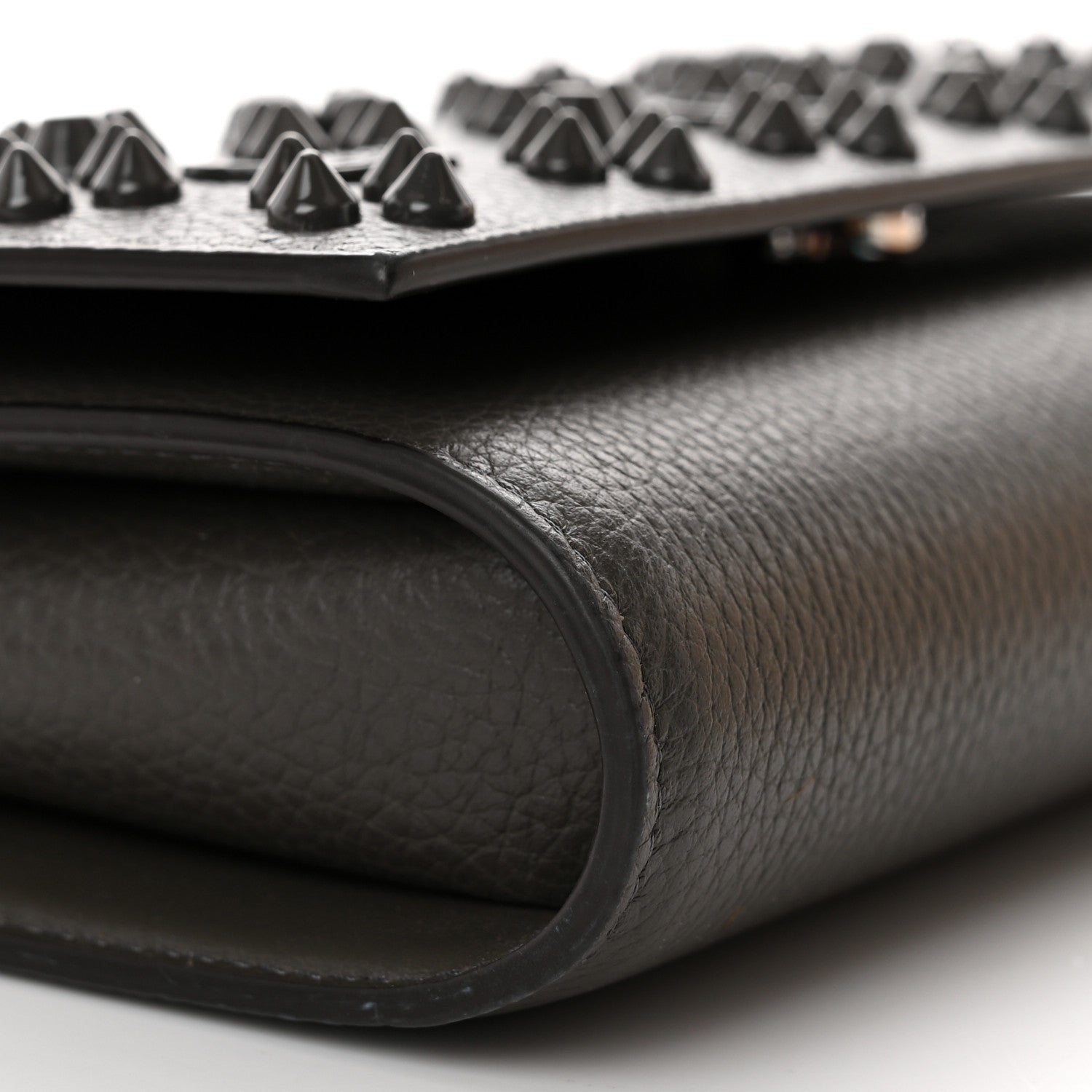 Christian Louboutin Calfskin Spikes Loubinthesky Paloma Wallet on Chain Rocket 8 of 10