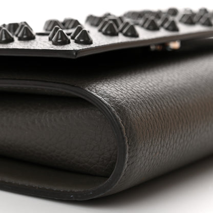 Christian Louboutin Calfskin Spikes Loubinthesky Paloma Wallet on Chain Rocket 8 of 10