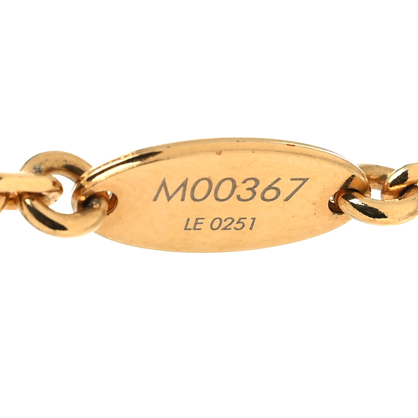 Nanogram Speedy Necklace Gold