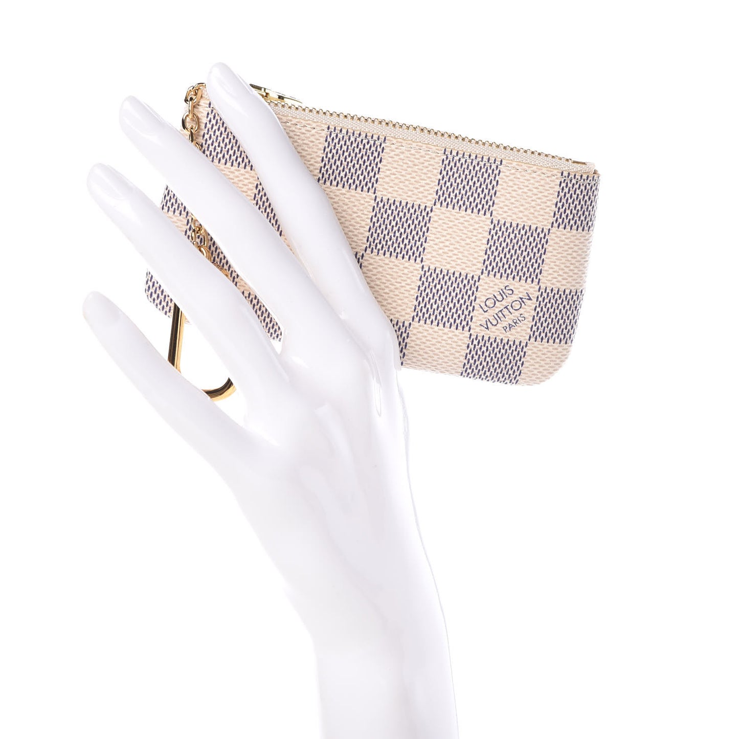 Damier Azur Key Pouch