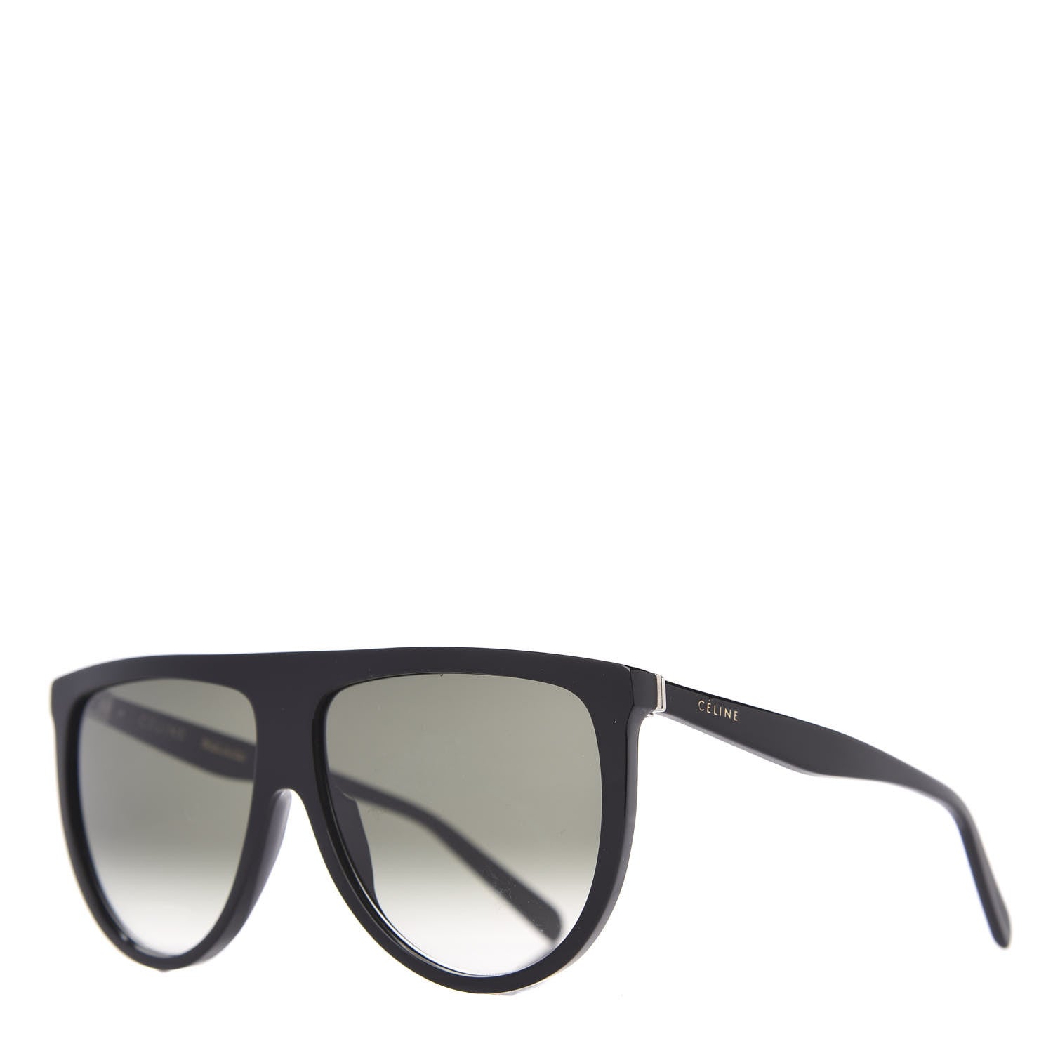 Celine Acetate Thin Shadow Sunglasses CL41435/S Black 1 of 6