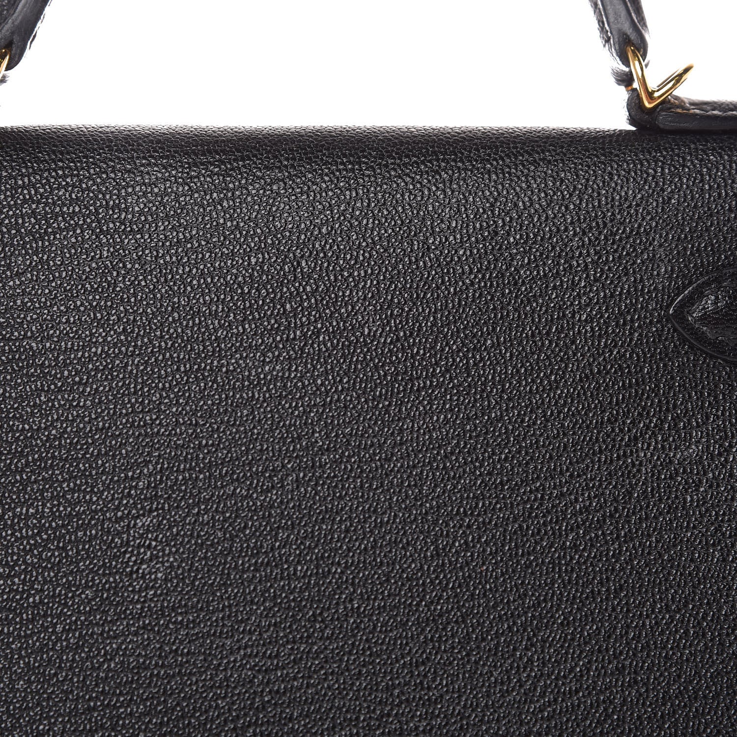 Hermes Chevre Chandra Mini Kelly Sellier 20 Black 28 of 37