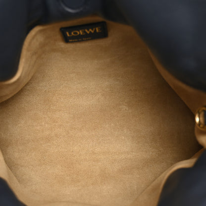 Loewe x SUNA FUJITA Nappa Clouds Mini Flamenco Knot Clutch Dark Ink 4 of 9