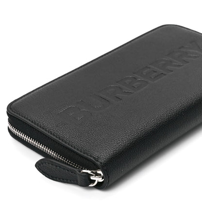 Burberry Soft Grain Elmore Zip Around Wallet Black 10 of 11