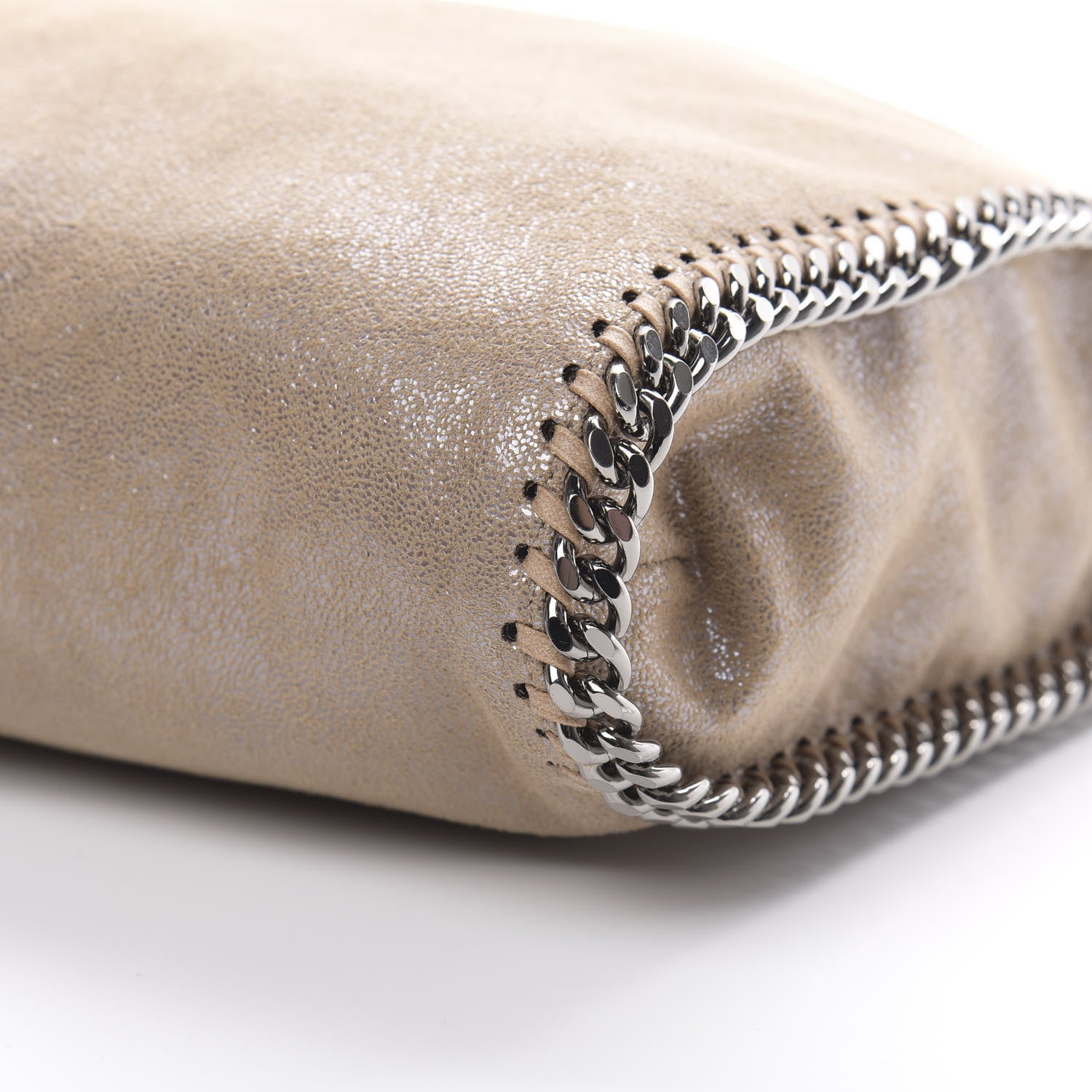 Stella McCartney Shaggy Deer Small Falabella Tote Taupe 10 of 10