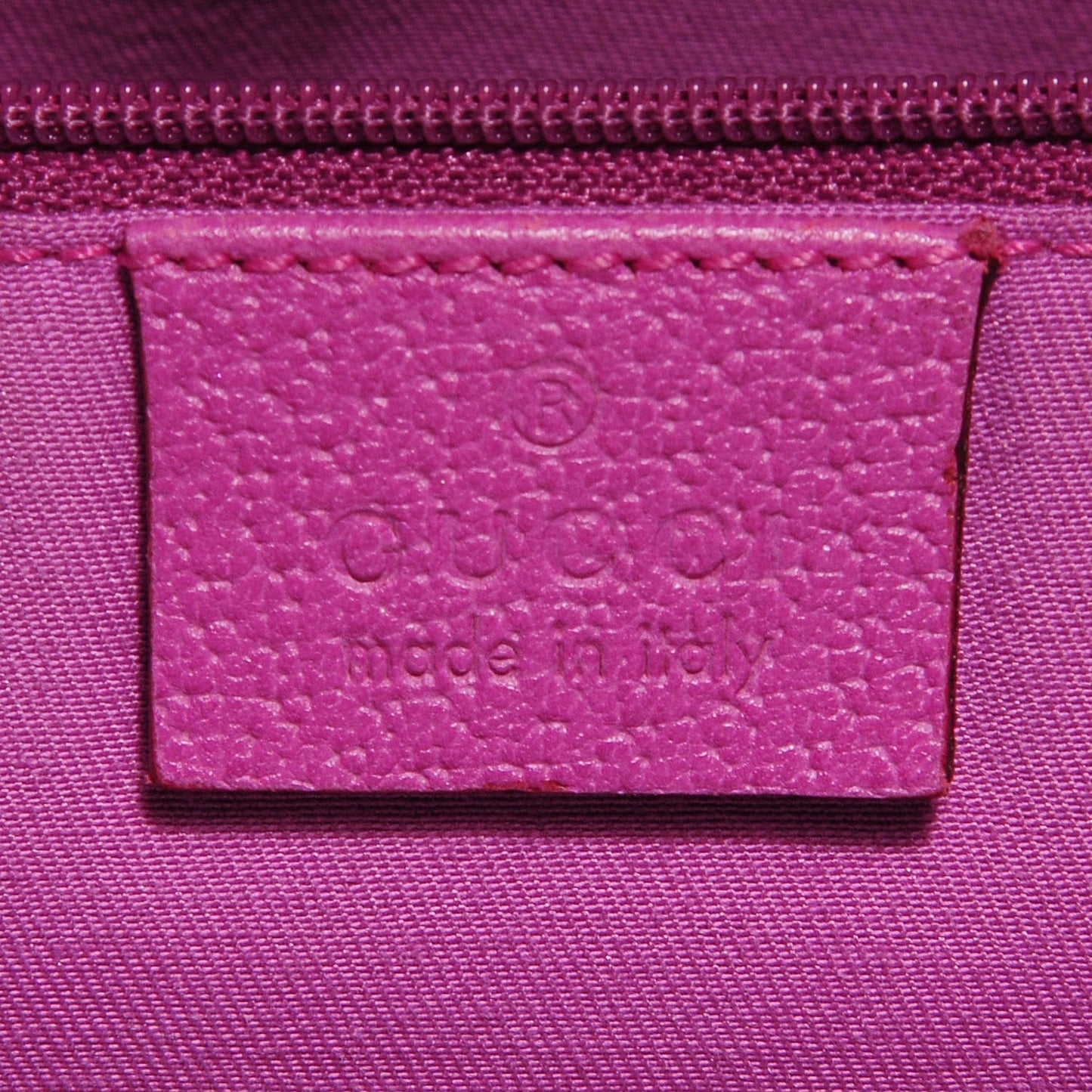Monogram Abbey Large Tote Fuchsia