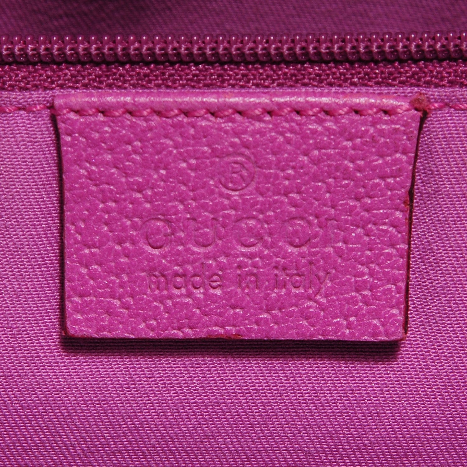 Gucci Monogram Abbey Large Tote Fuchsia 6 of 7