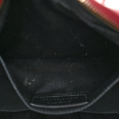 Saint Laurent Calfskin Matelasse Monogram Lou Camera Bag Rouge Eros 12 of 12