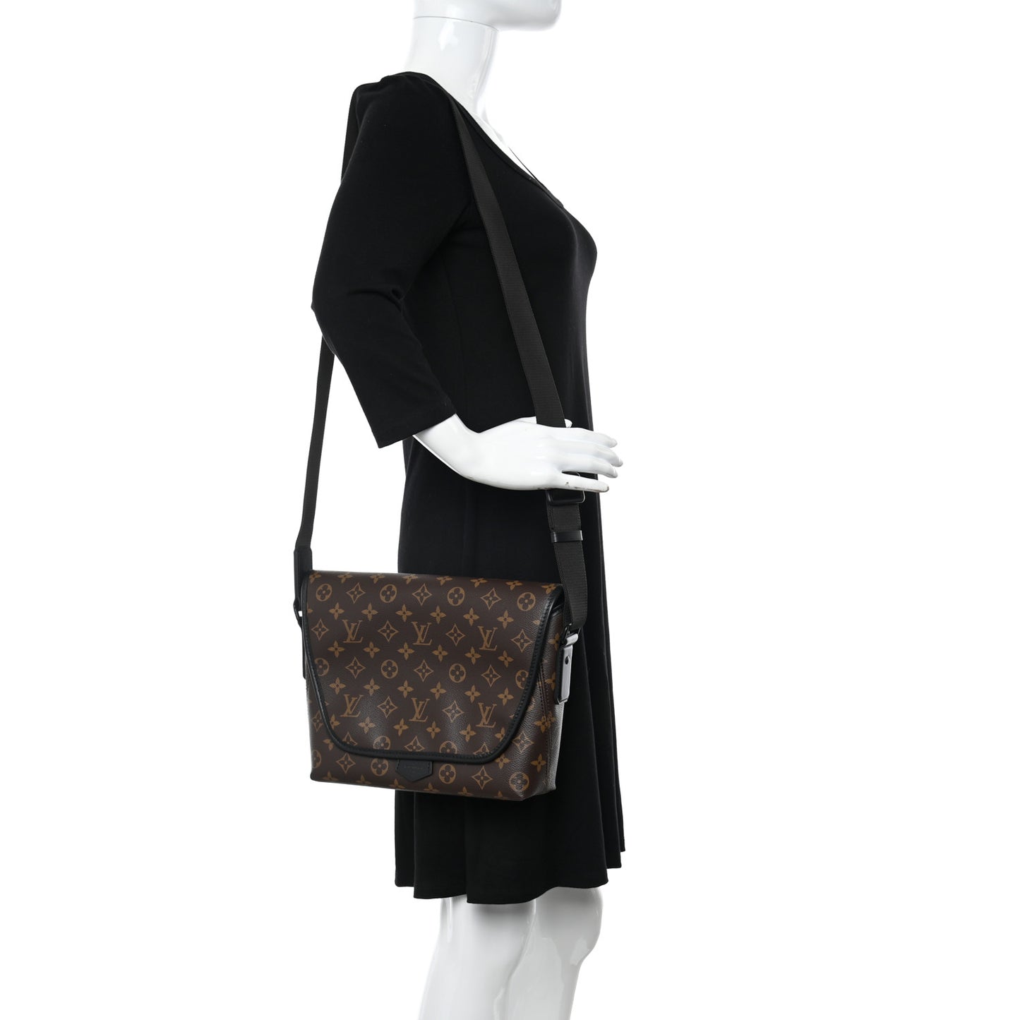 Monogram Macassar Magnetic Messenger