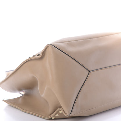 Valentino Garavani Nappa Medium Rockstud Soft Tote Soft Noisette 6 of 19
