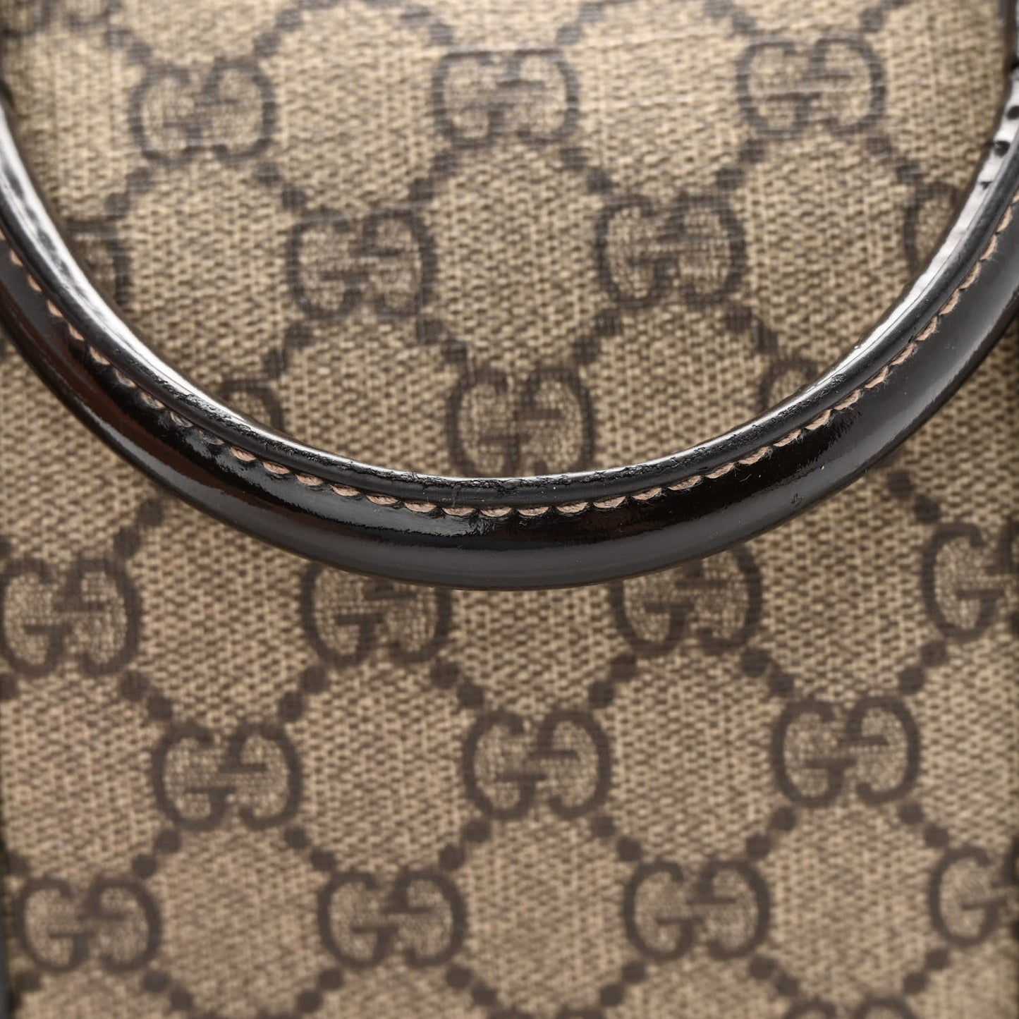 GG Plus Monogram Medium Joy Boston Dark Brown