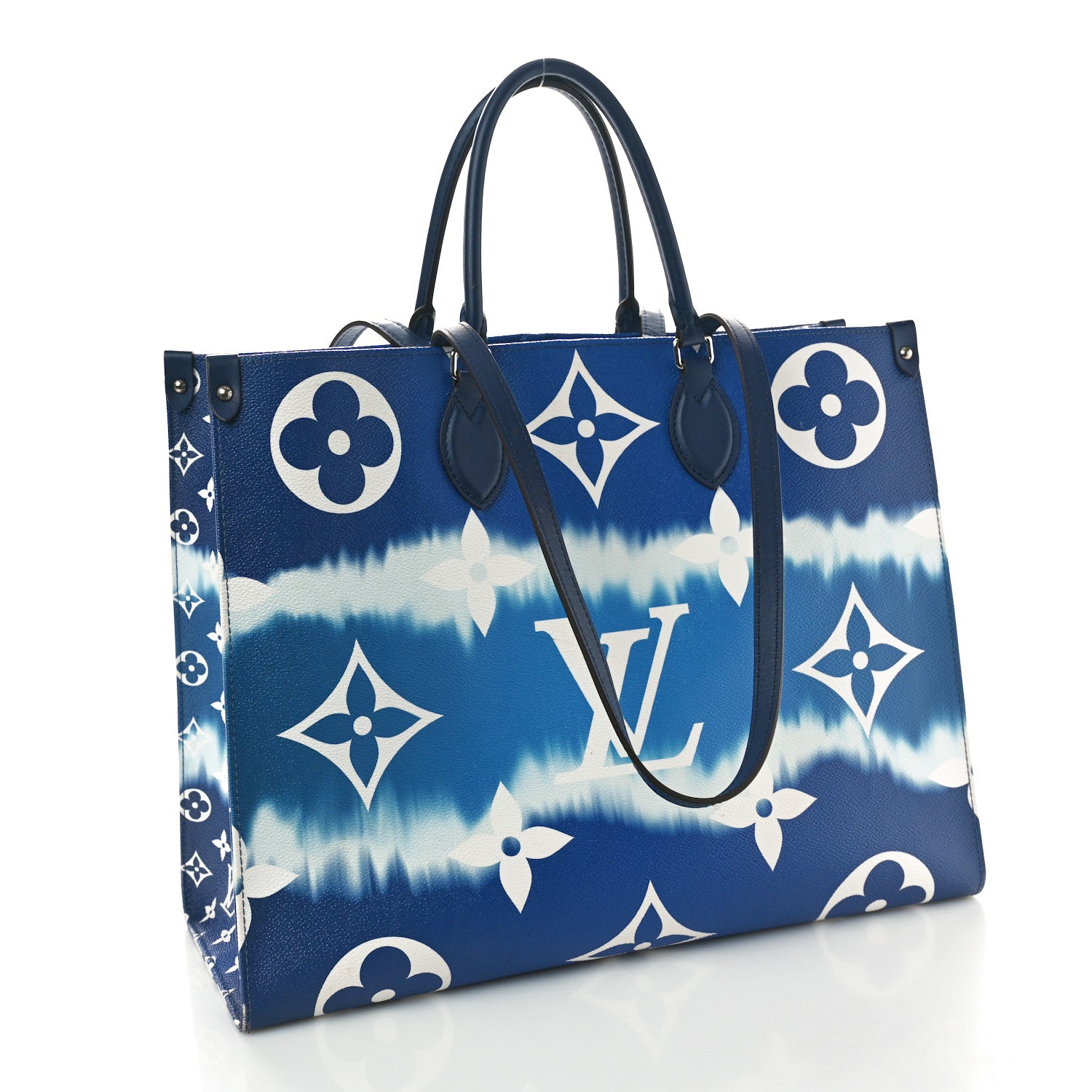 Louis Vuitton Monogram Escale Onthego GM Blue 2 of 11