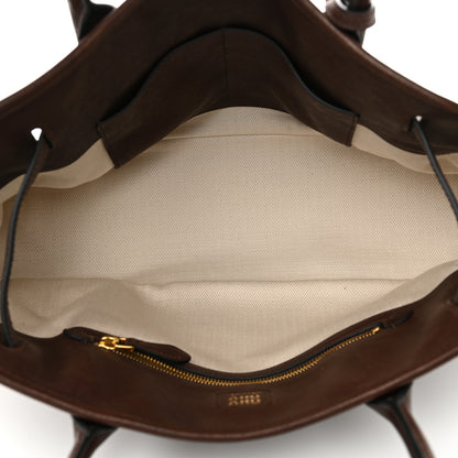 Miu Miu Nappa Large Aventure Bag Briarwood 5 of 9