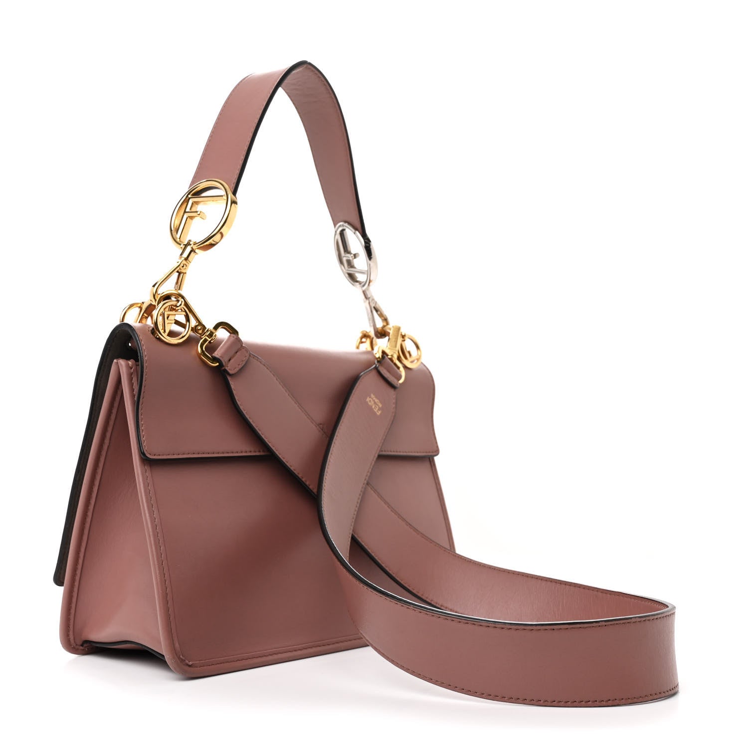 Fendi Vitello Century Opaco F is Fendi Kan I Shoulder Bag English Rose 3 of 12