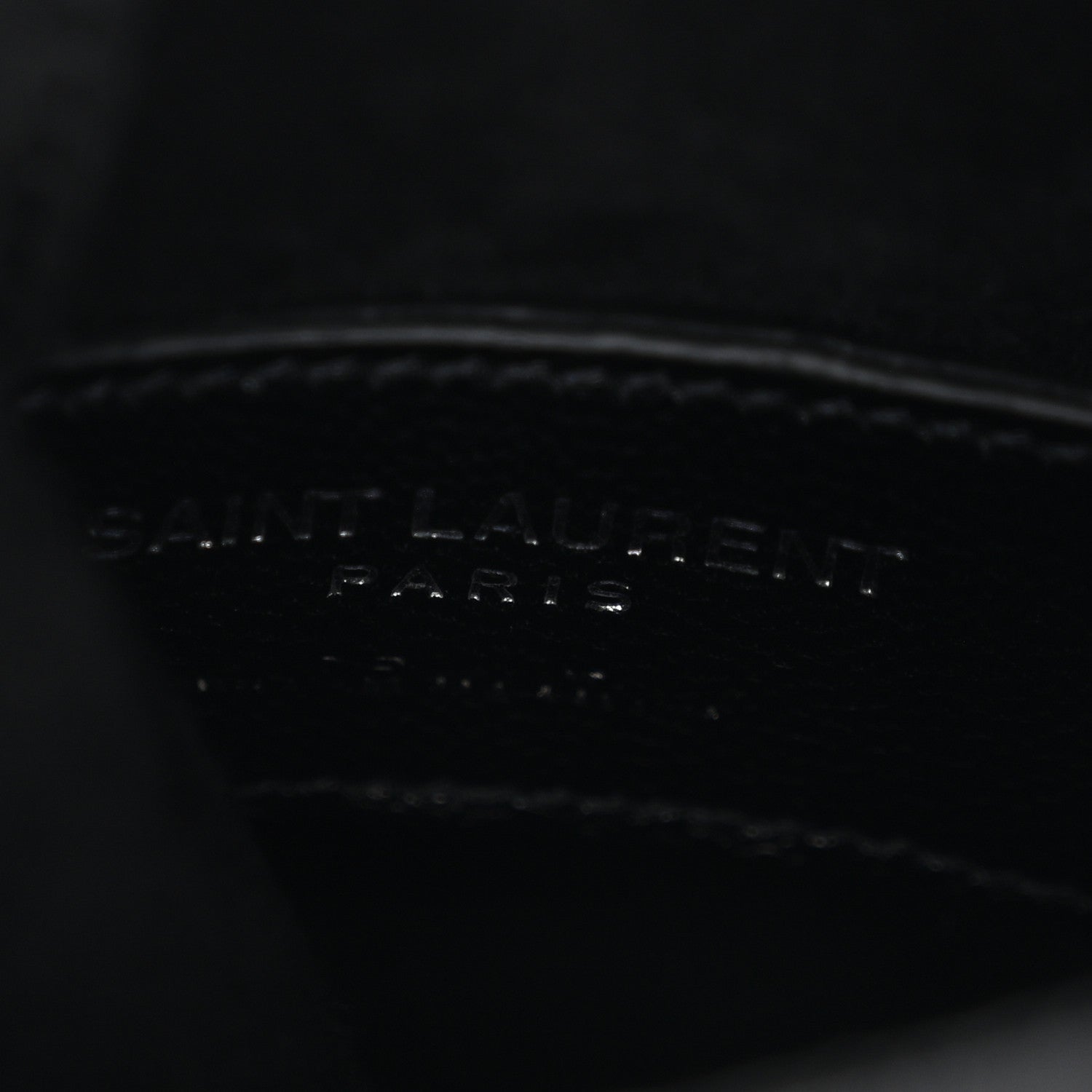 Saint Laurent Suede Fringe Toy Monogram Anita Crossbody Bag Black 6 of 10
