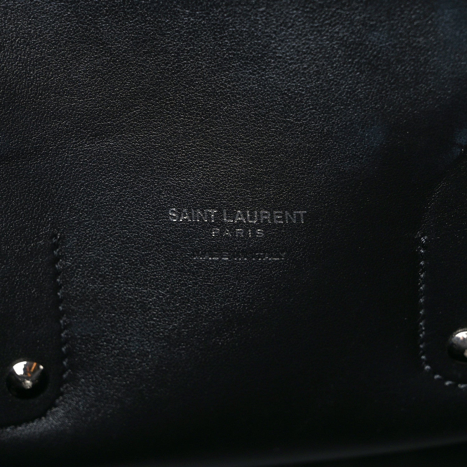 Saint Laurent Grained Calfskin Small Sac De Jour Black 6 of 8