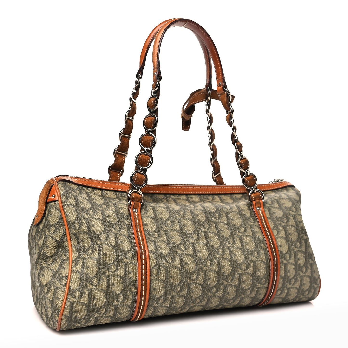 Monogram Trotter Romantique Boston Bag Green