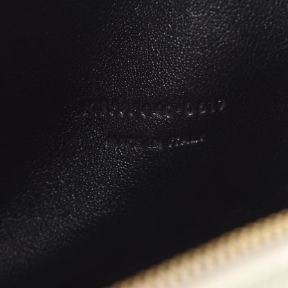Saint Laurent Grain De Poudre Matelasse Monogram Mini Lou Camera Bag Blanc Vintage 9 of 11