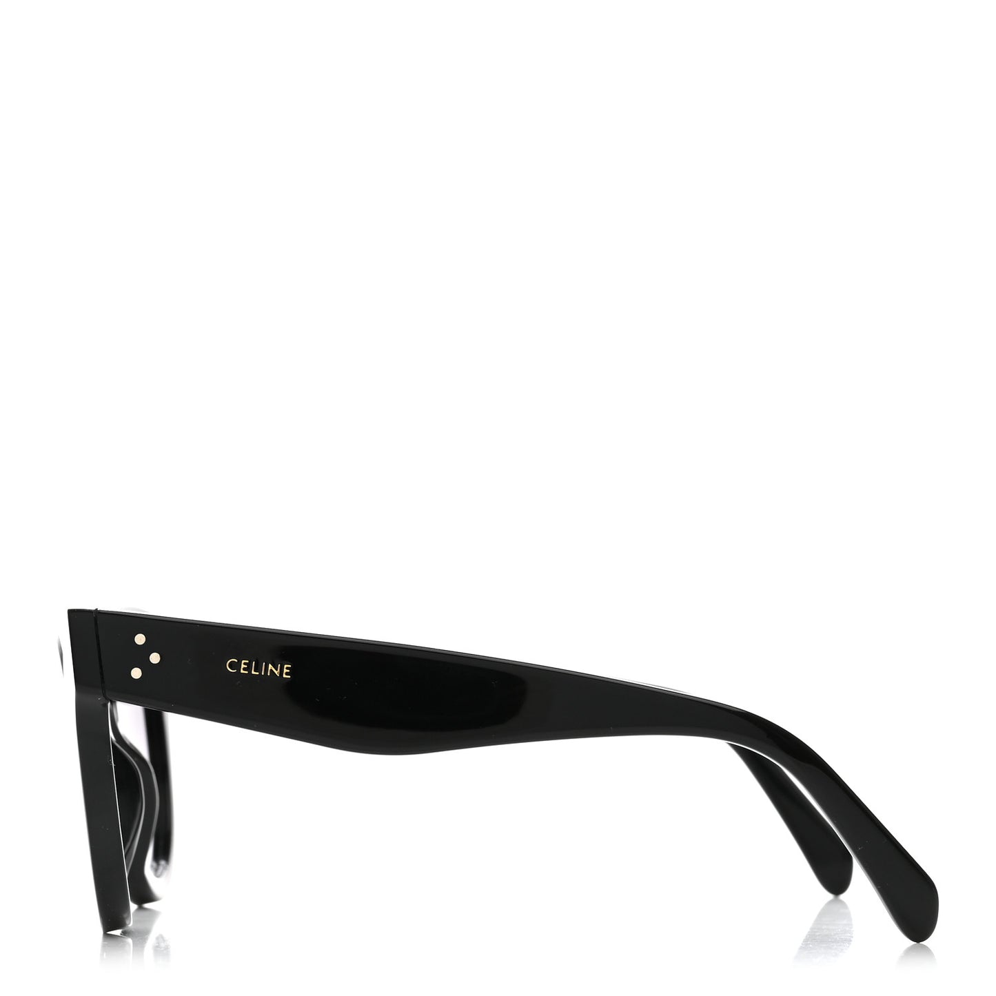 Acetate Round Sunglasses CL4003IN Black