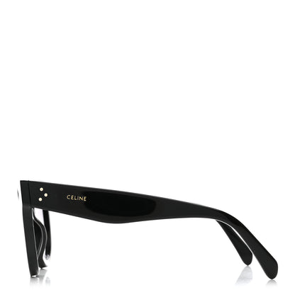 Celine Acetate Round Sunglasses CL4003IN Black 3 of 6