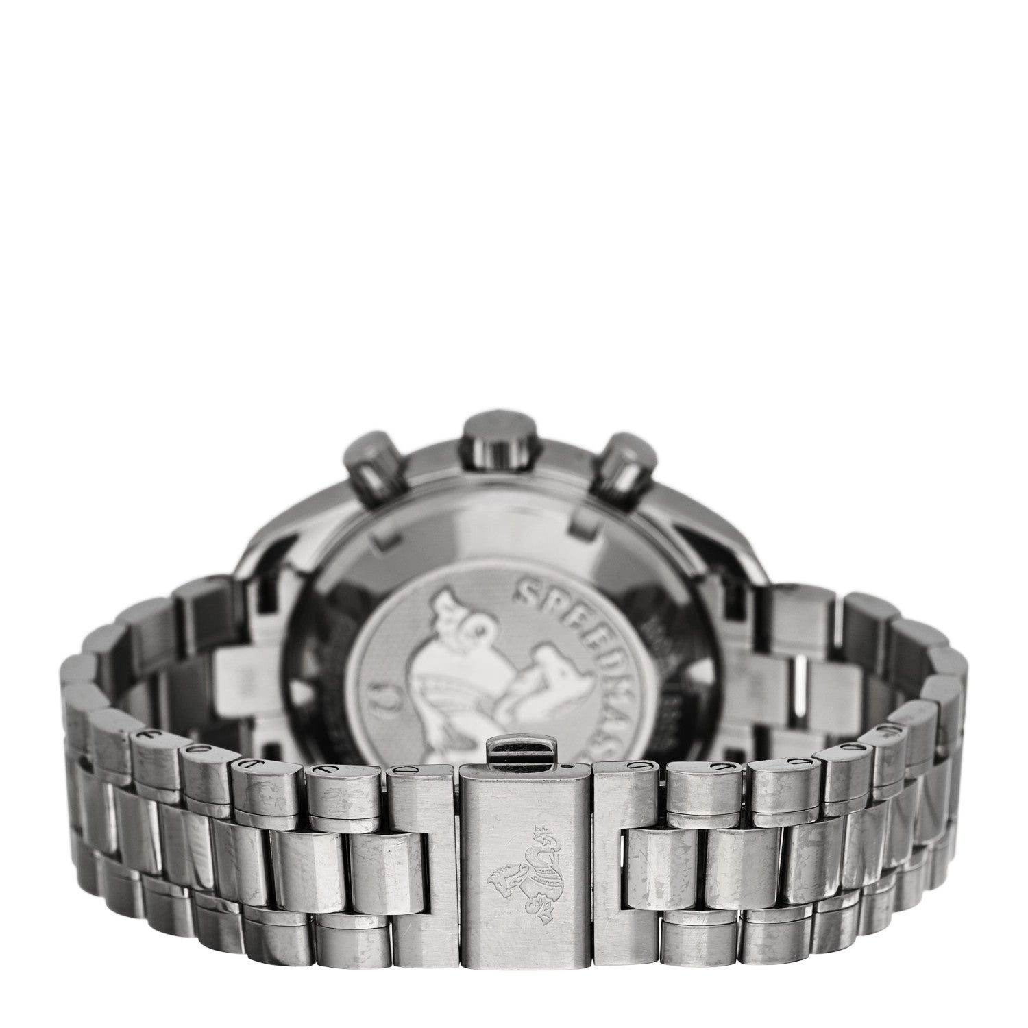 Omega Stainless Steel Diamond Bezel Mother of Pearl 38mm Speedmaster Chronograph Automatic Watch 324.15.38.40.05.001 3 of 5