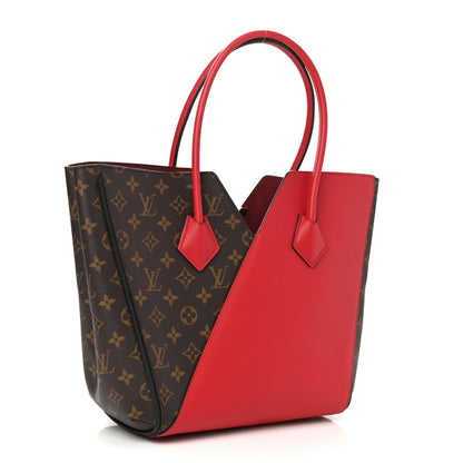 Louis Vuitton Calfskin Monogram Kimono Tote Cherry 3 of 9