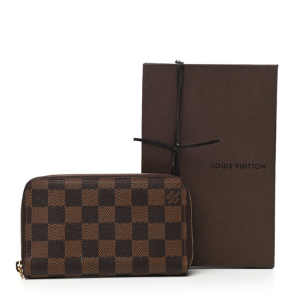 Louis Vuitton Damier Ebene Zippy Compact Wallet 9 of 9