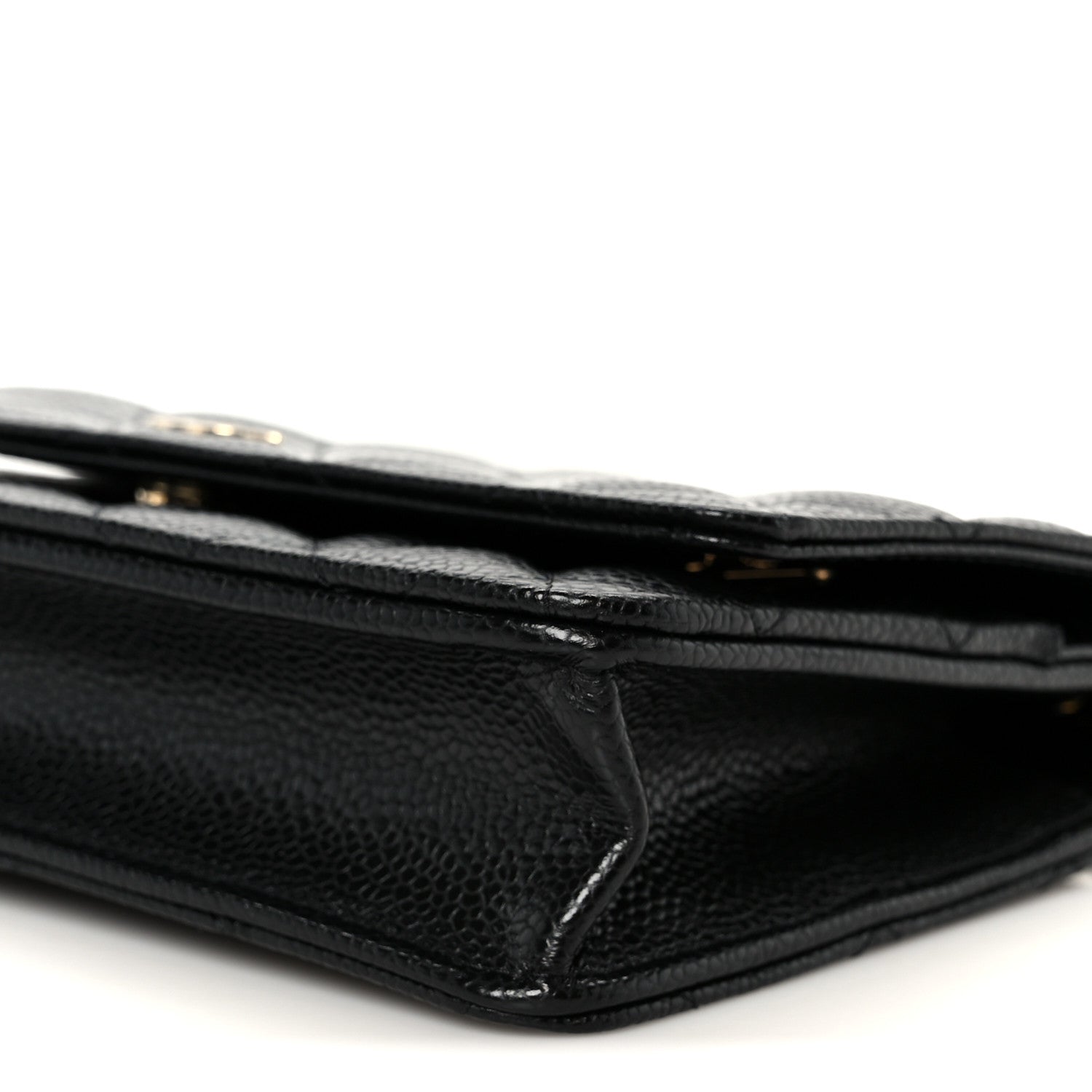Chanel Caviar Quilted Wallet On Chain WOC Black 11 of 12