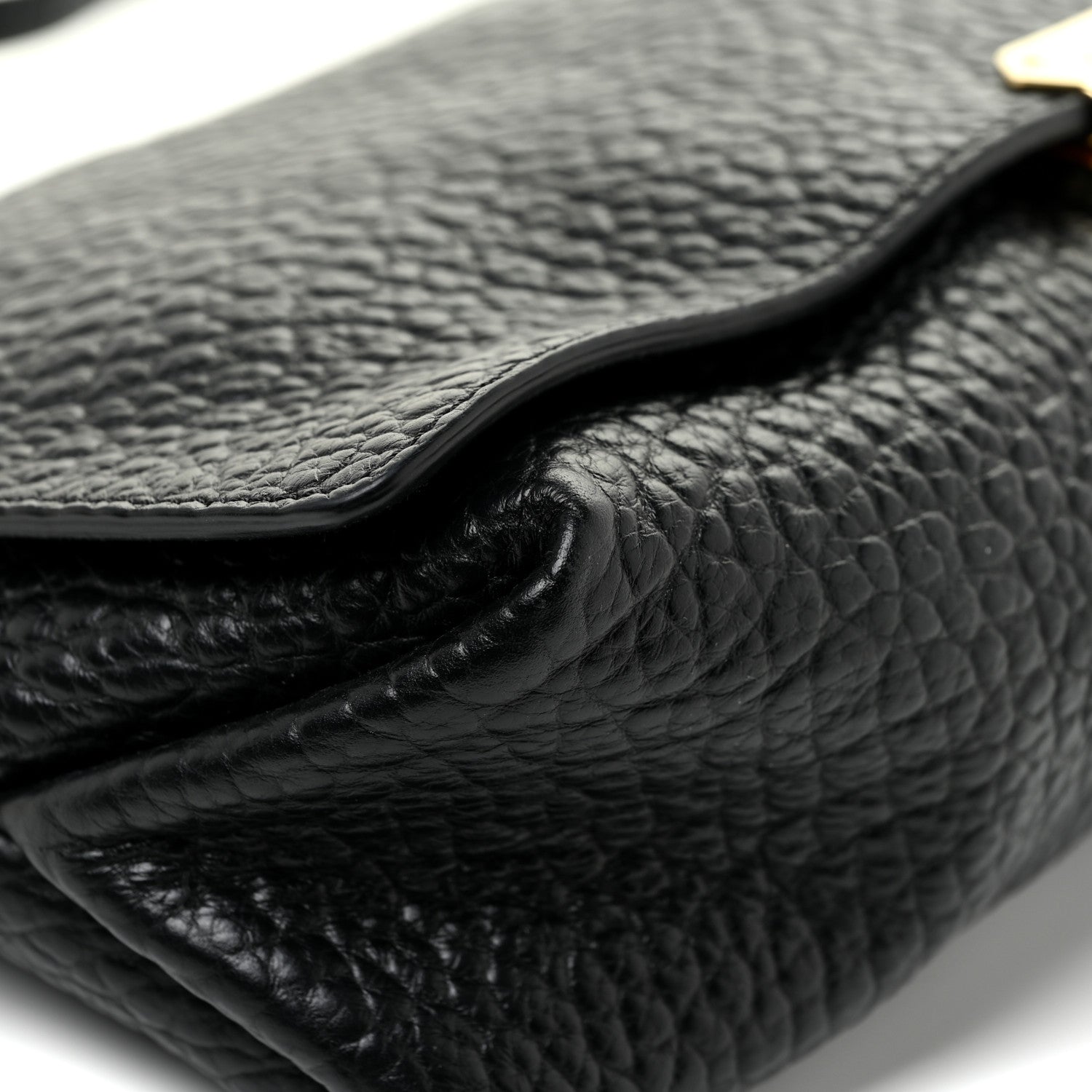 Burberry Signature Grain Medium Mildenhall Crossbody Bag Black 12 of 19