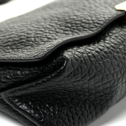 Burberry Signature Grain Medium Mildenhall Crossbody Bag Black 12 of 19