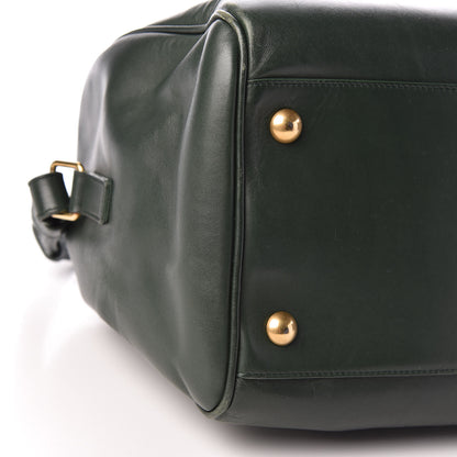 Saint Laurent Calfskin Classic Duffle 6 Green 16 of 24