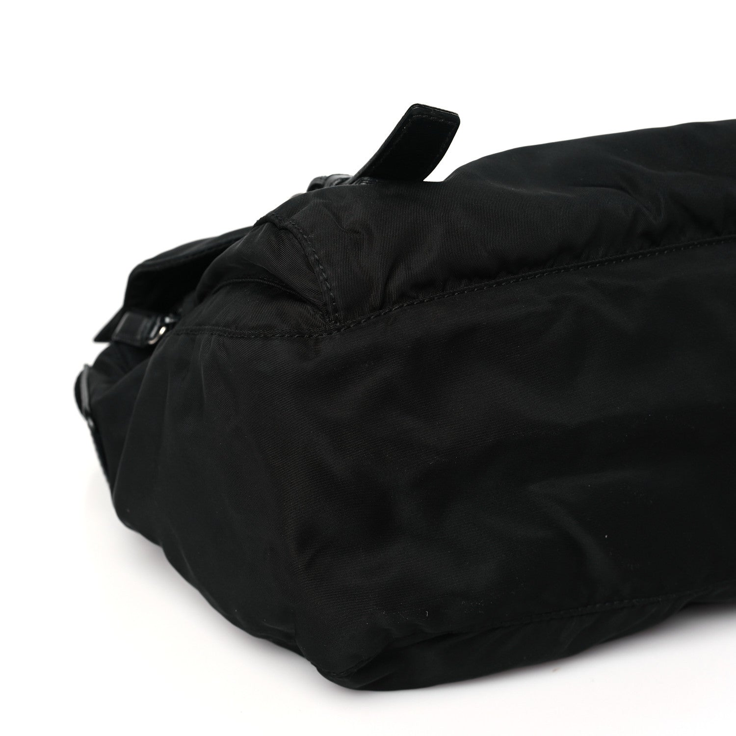 Prada Nylon Vela Messenger Bag Black 8 of 10