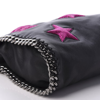 Stella McCartney Eco Alter Nappa Embossed Mini Star Falabella Tote Black Pink 6 of 10