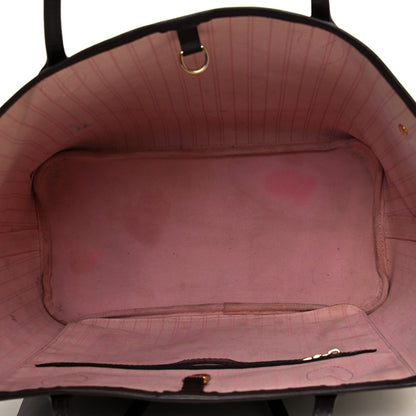 Louis Vuitton Damier Ebene Neo Neverfull MM Rose Ballerine 5 of 18