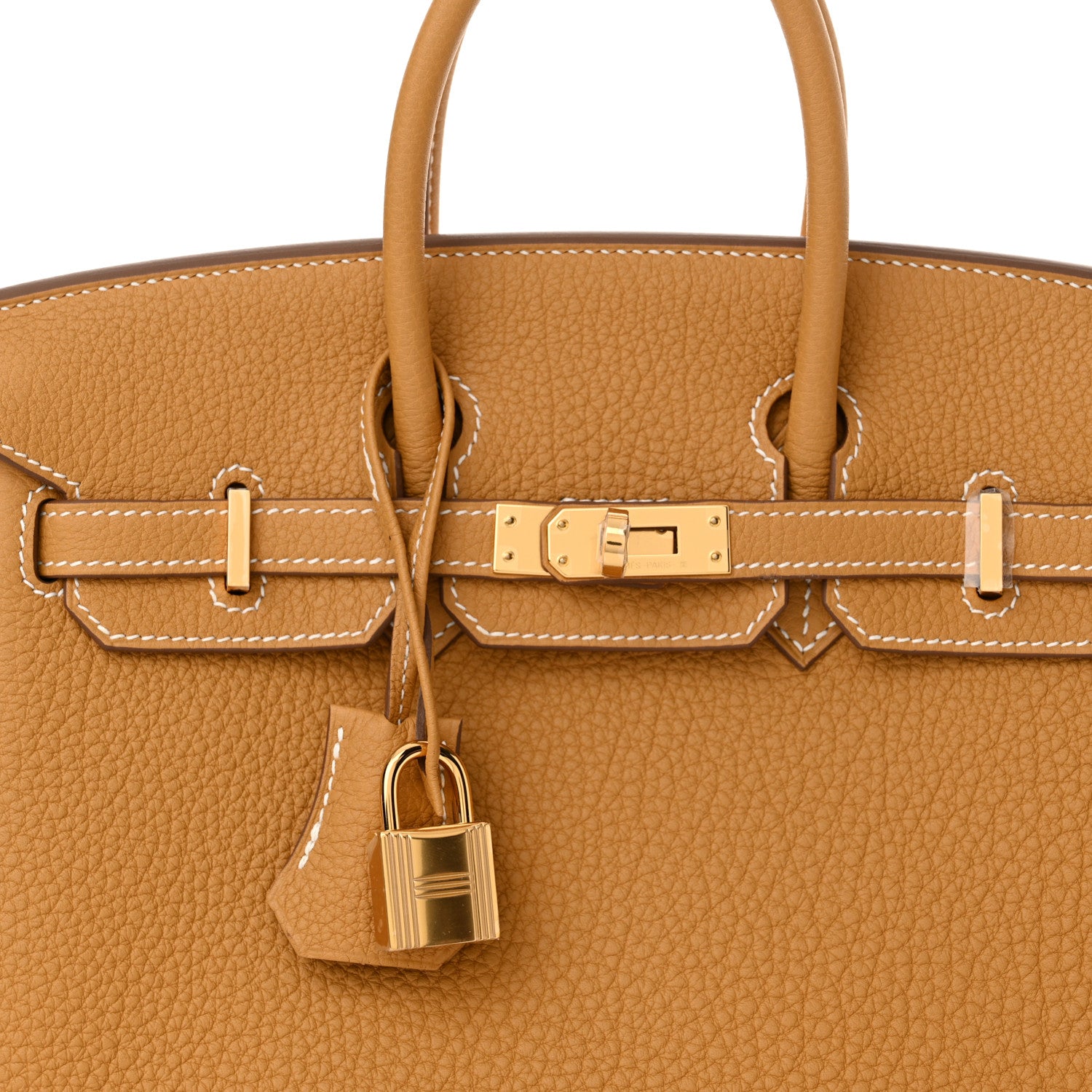 Hermes Togo Birkin 25 Natural Sable 8 of 11