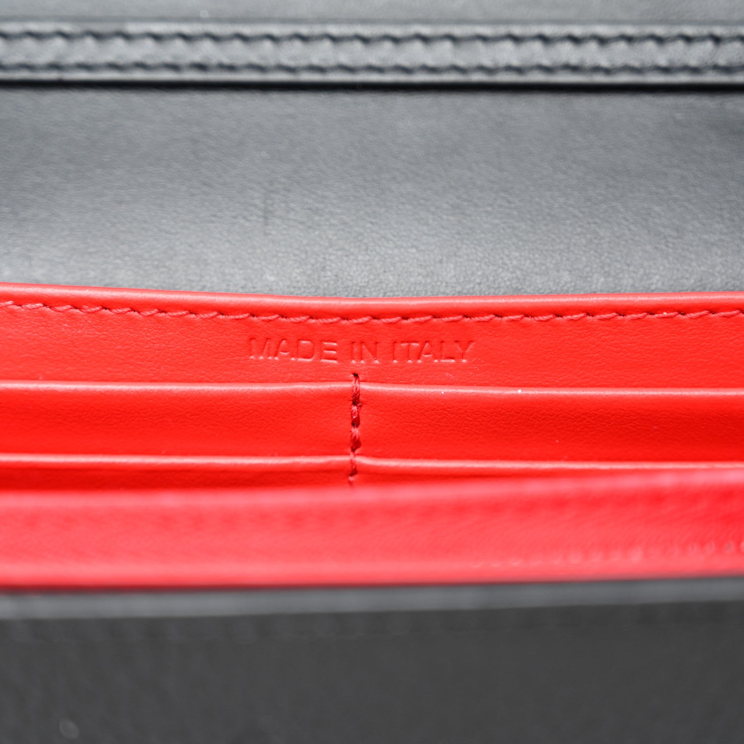 Christian Louboutin Calfskin Spikes Loubinthesky Paloma Clutch Black 7 of 11