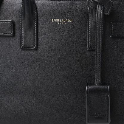 Saint Laurent Calfskin Nano Sac de Jour Black 9 of 9