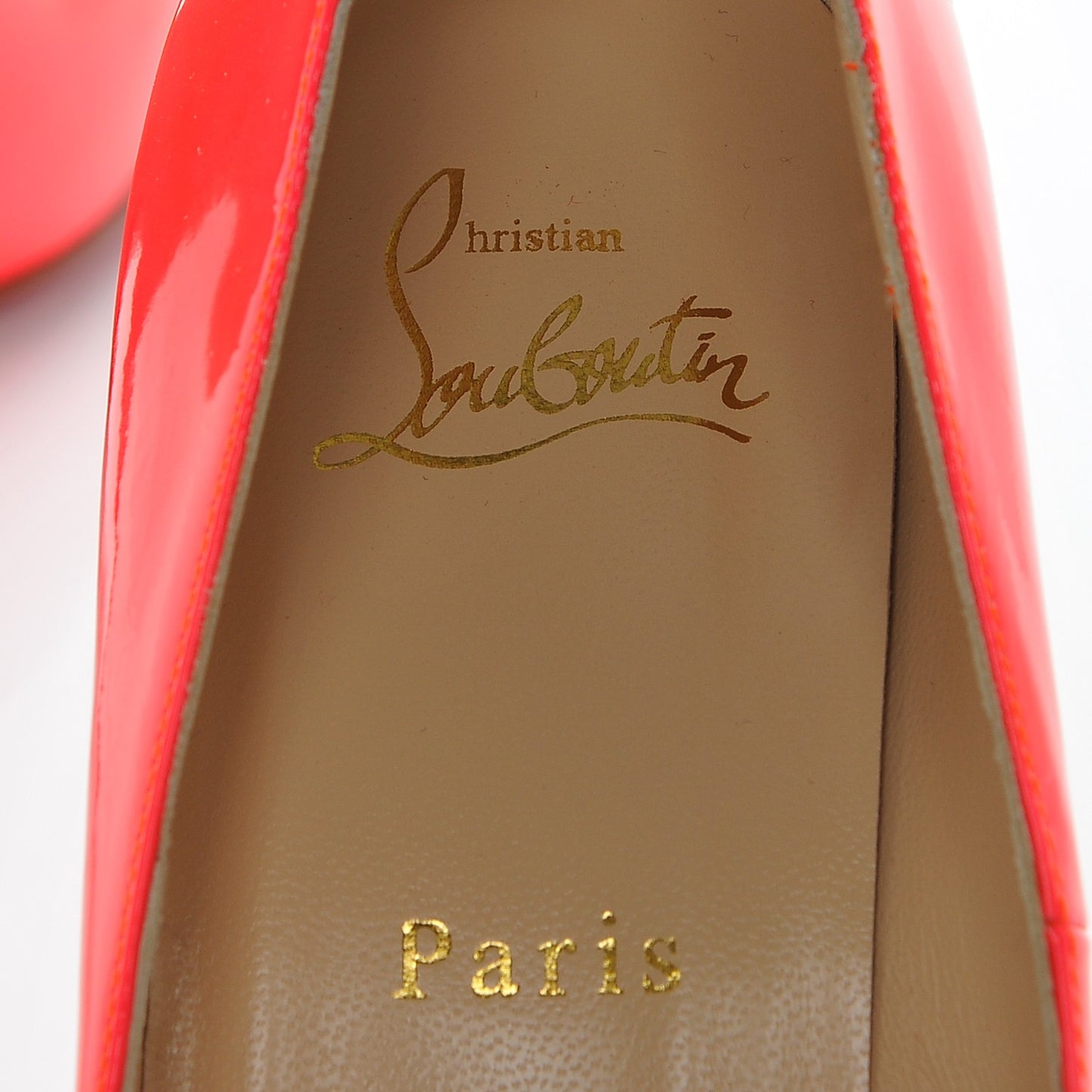 Patent Batignolles 100 Pumps 36 Fluo Rose Paris