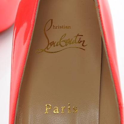 Christian Louboutin Patent Batignolles 100 Pumps 36 Fluo Rose Paris 7 of 7