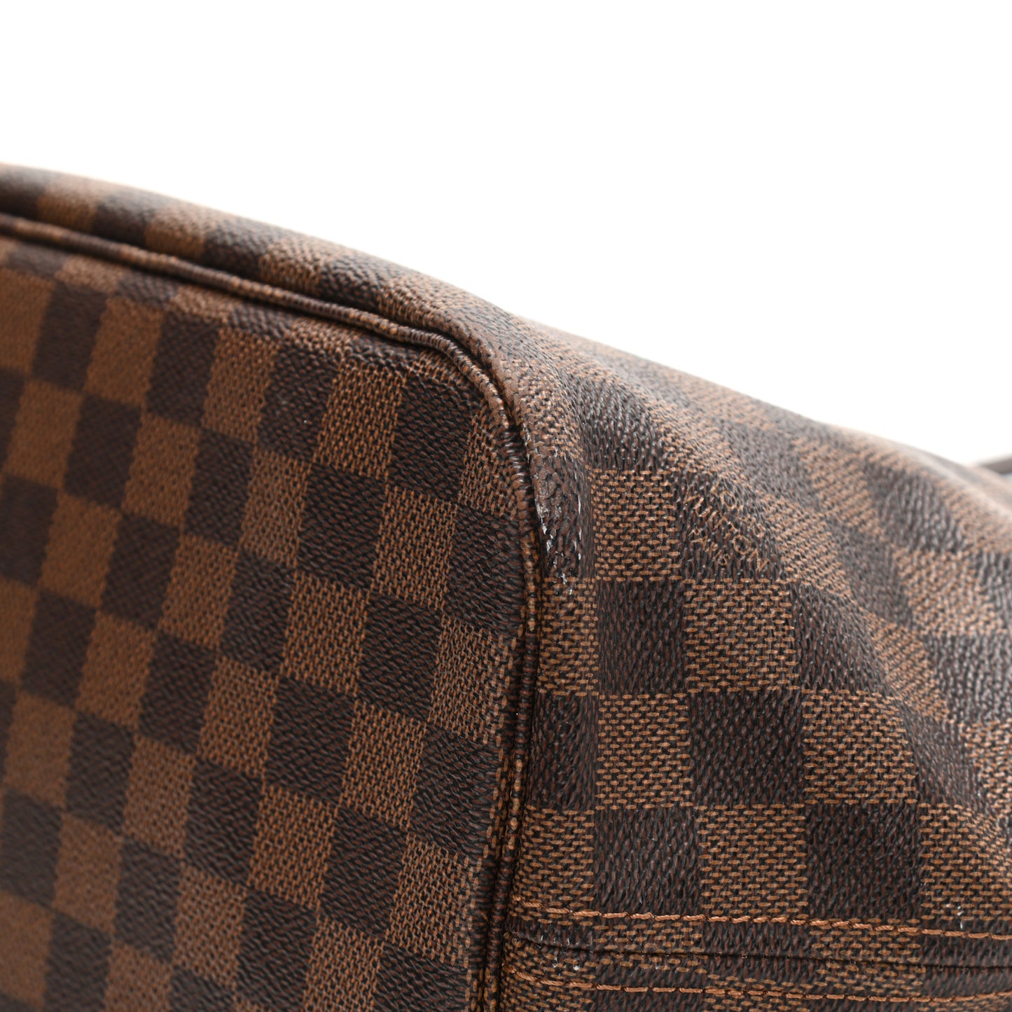 Damier Ebene Neo Neverfull MM Rose Ballerine