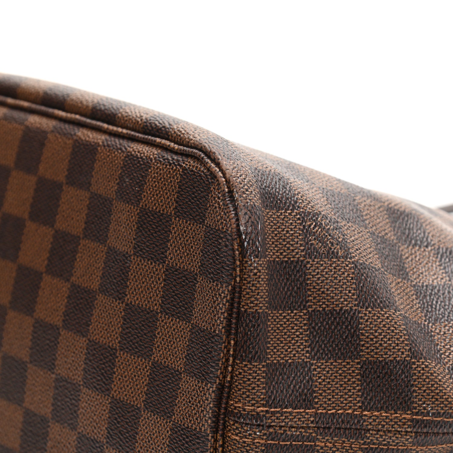 Louis Vuitton Damier Ebene Neo Neverfull MM Rose Ballerine 13 of 15
