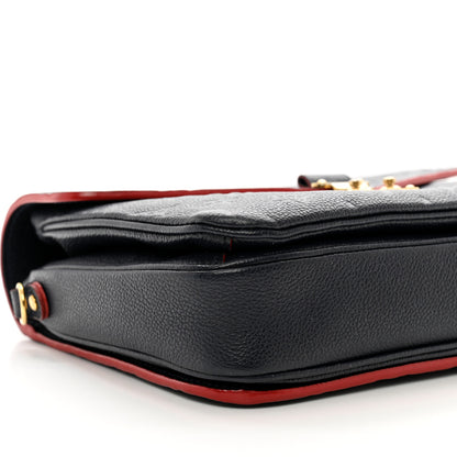 Louis Vuitton Empreinte Pochette Metis Marine Rouge 8 of 11