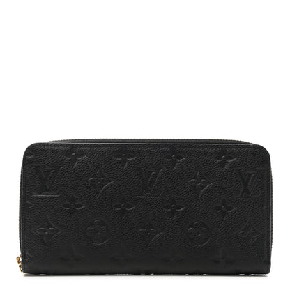 Louis Vuitton Empreinte Zippy Wallet Black 1 of 11