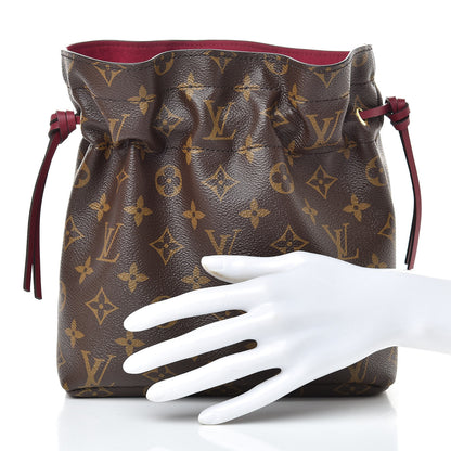 Louis Vuitton Monogram Pouch Noe Fuchsia 2 of 8
