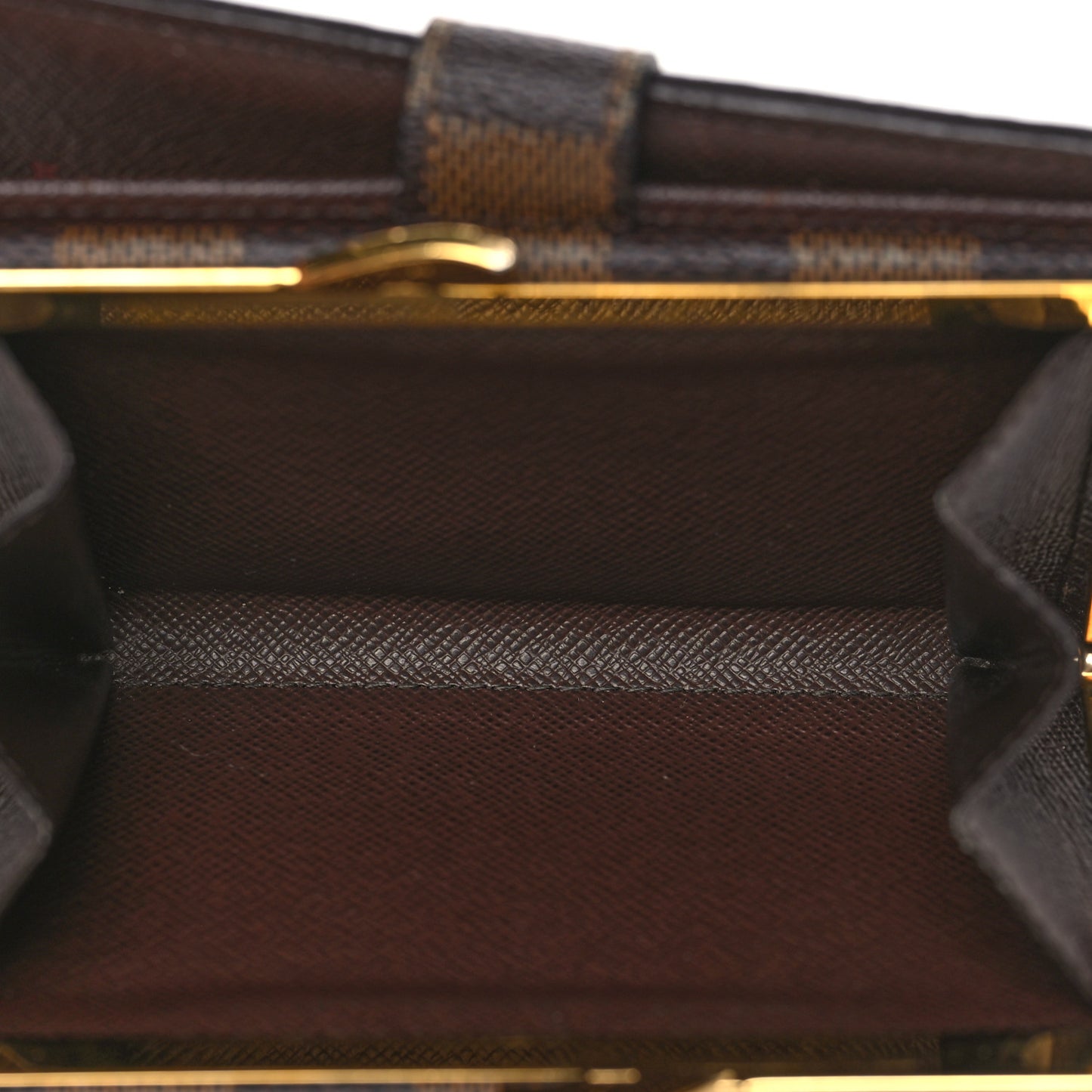 Damier Ebene French Purse Wallet