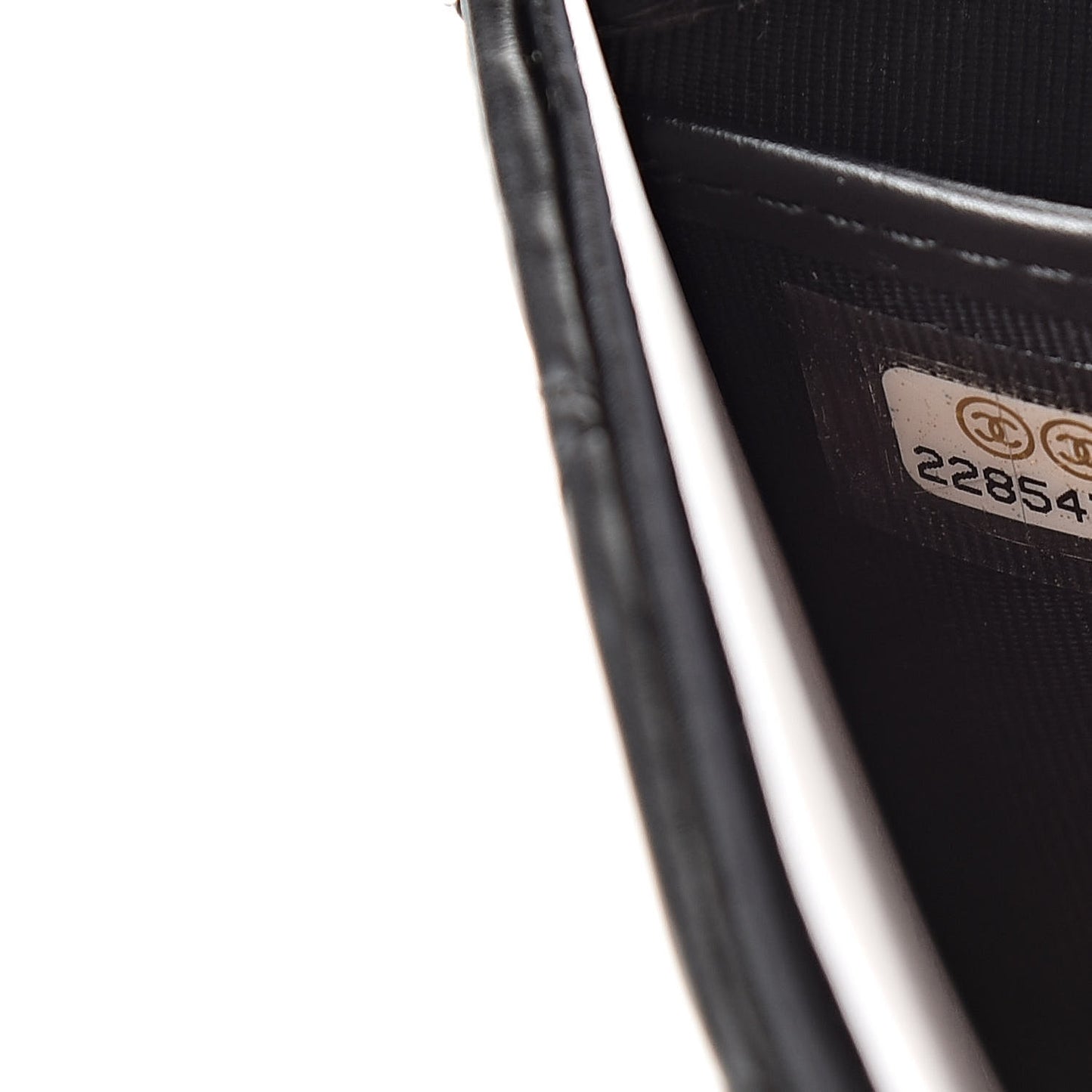 Aged Calfskin Quilted 2.55 Reissue Flap Wallet So Black