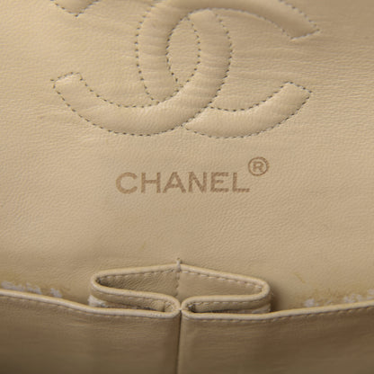 Chanel Lambskin Quilted Small Double Flap Beige 10 of 15