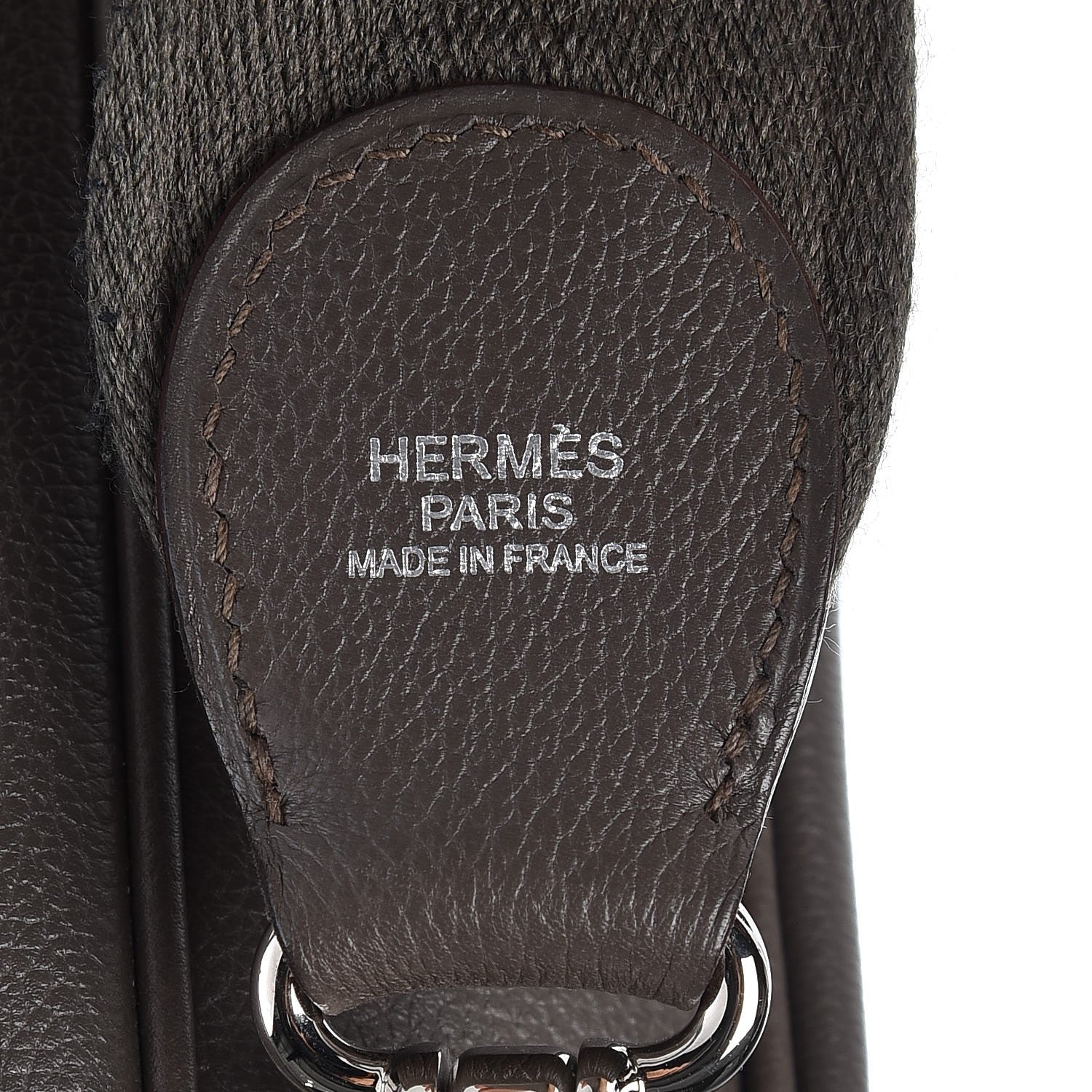 Hermes Evercolor Sac Berline 28 Etain 10 of 11