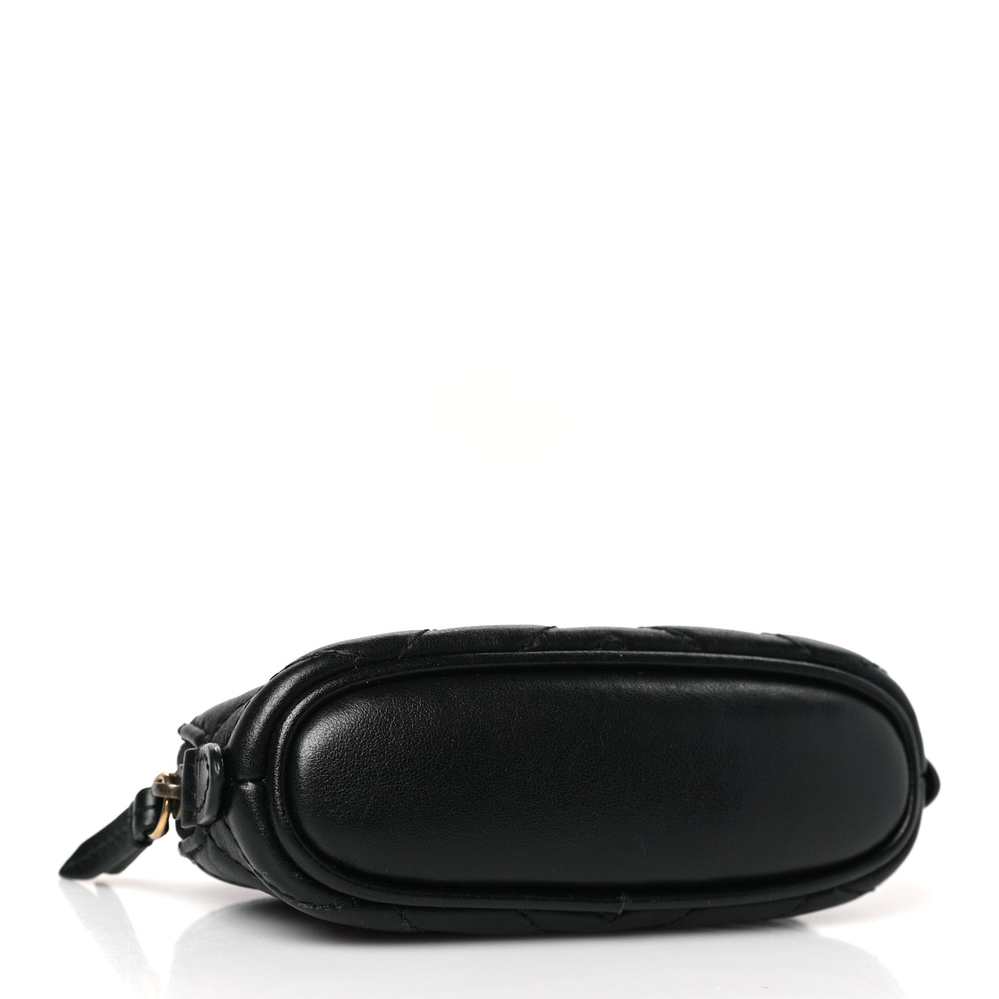 Calfskin Matelasse GG Marmont Key Pouch Black