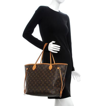 Louis Vuitton Monogram Neverfull MM 2 of 12